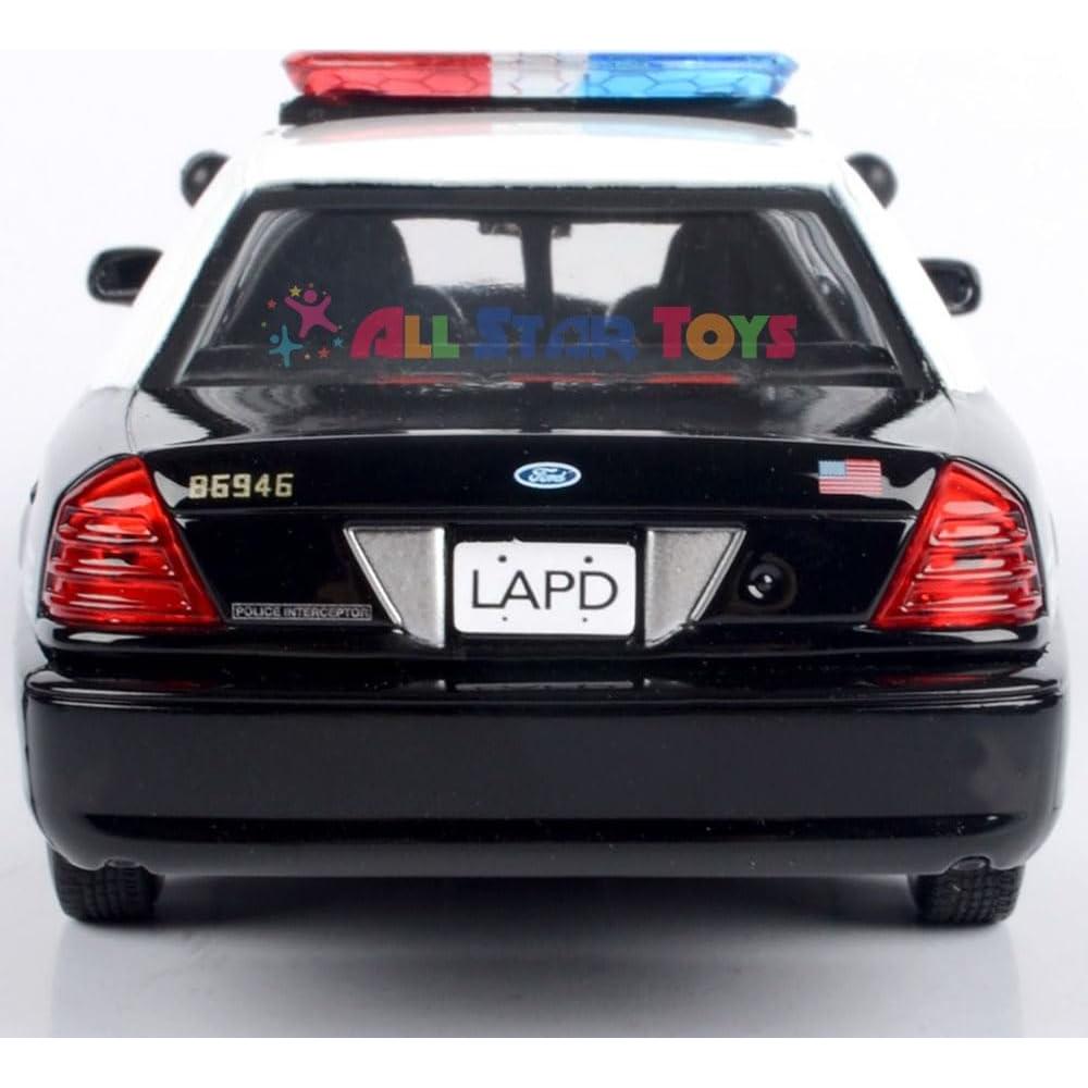 Modelo Diecast Ford Crown Victoria Police 2010 Motormax 1:24