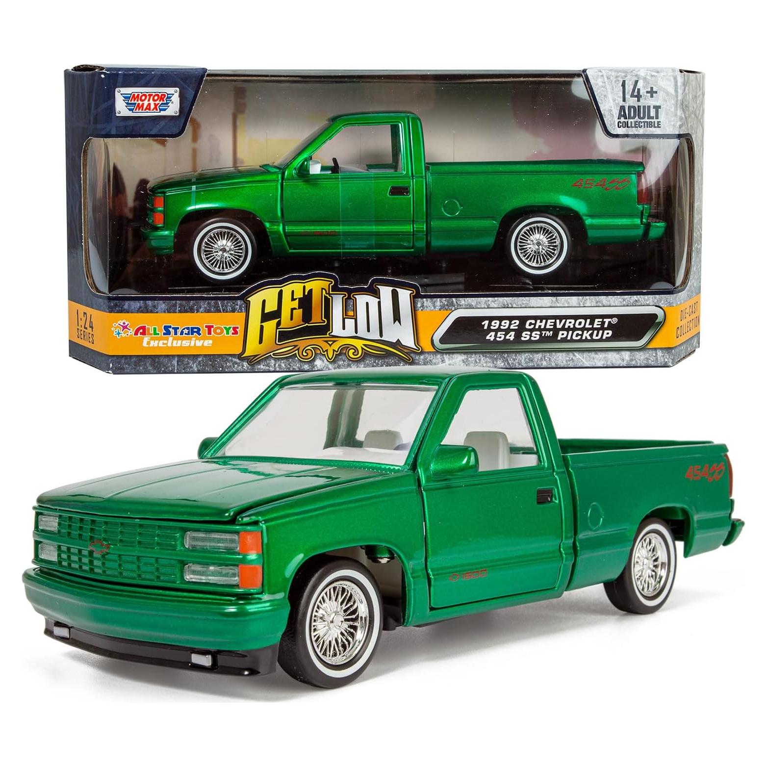 Camión Pickup Lowrider 1992 Silverado All Star Toys 1:24