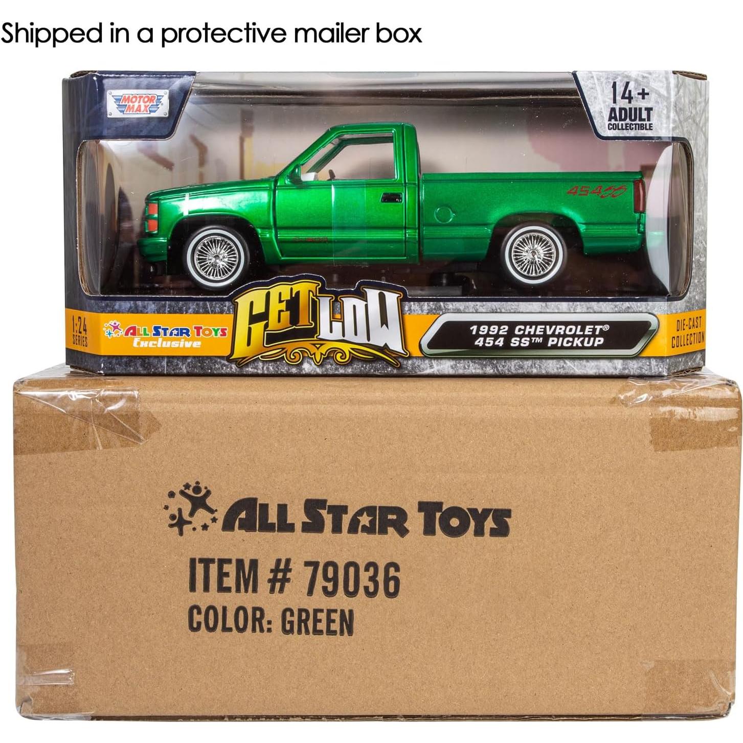 Camión Pickup Lowrider 1992 Silverado All Star Toys 1:24
