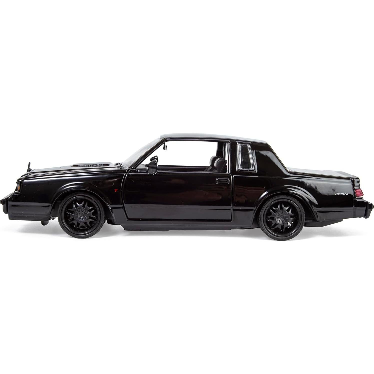 Modelo Diecast Buick Regal T-Type 1:24 All Star Toys Negro
