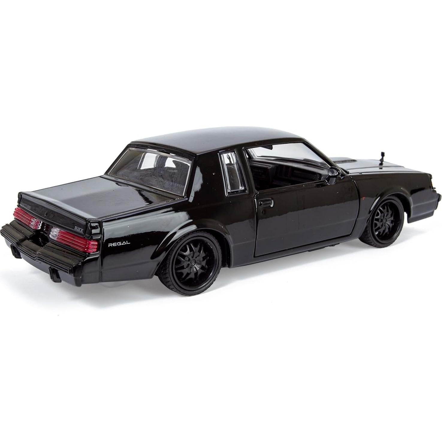 Modelo Diecast Buick Regal T-Type 1:24 All Star Toys Negro
