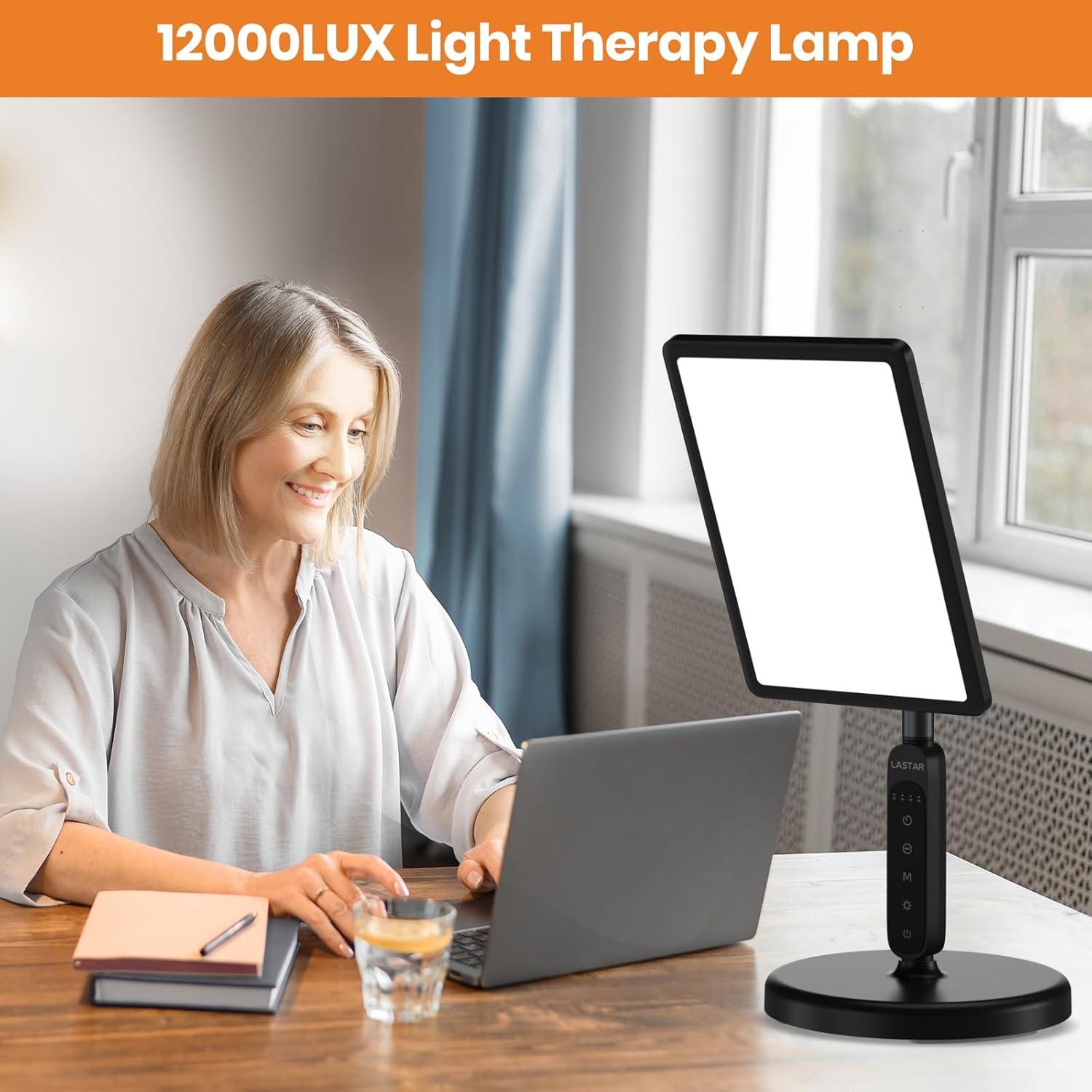 Lámpara de Terapia de Luz LASTAR 12000LUX Control Remoto