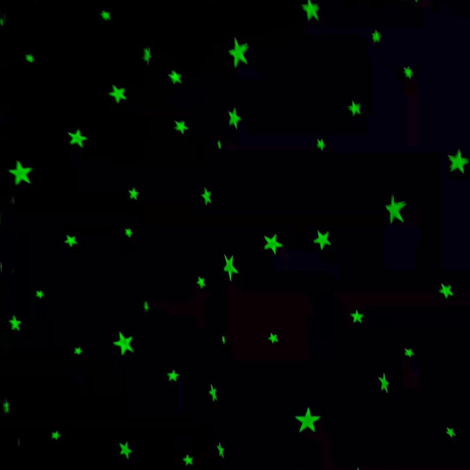 Cortinas Transparentes Eimilaly 2 Paneles 213 cm Estrellas