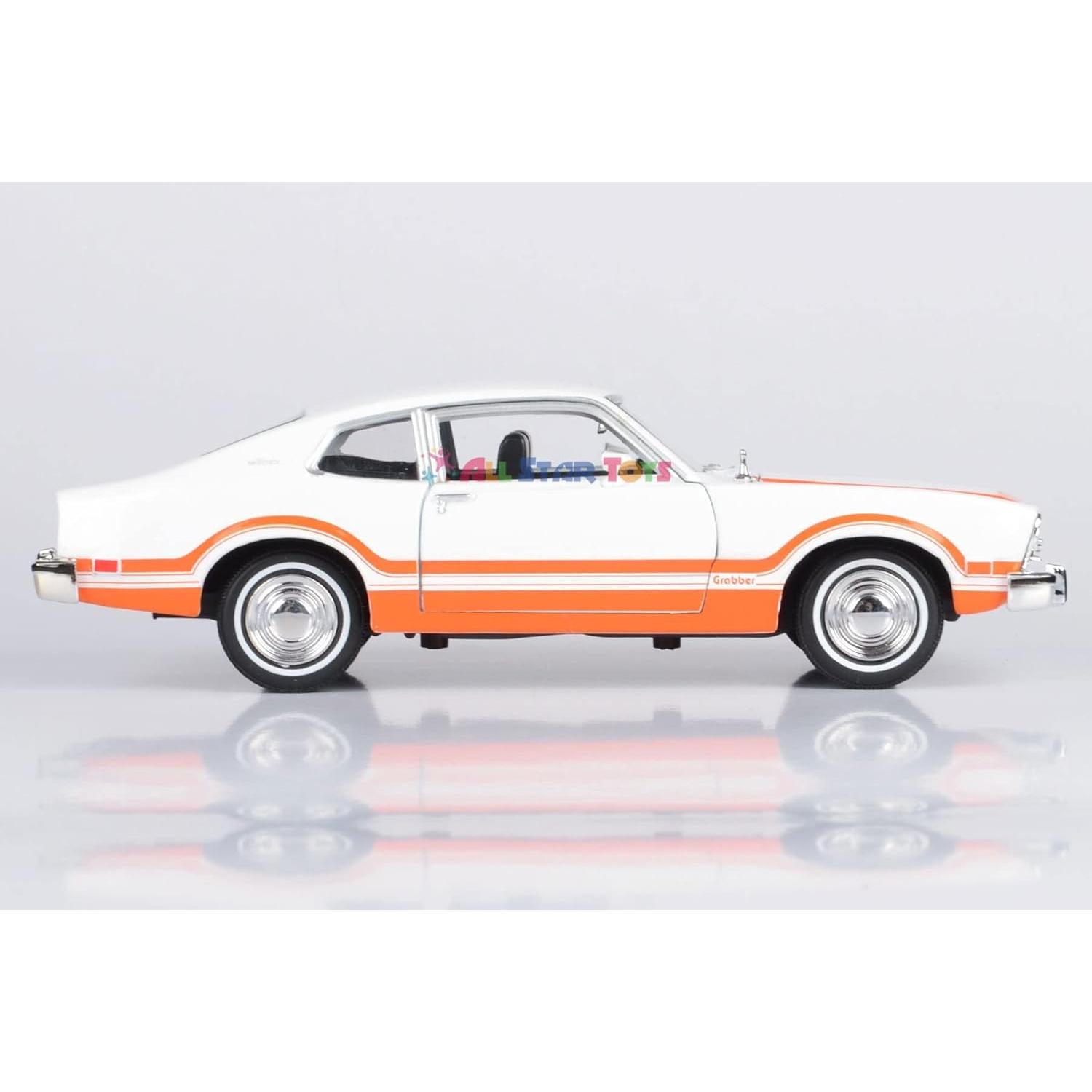 Modelo Diecast 1/24 Ford Maverick Grabber Blanco Motormax