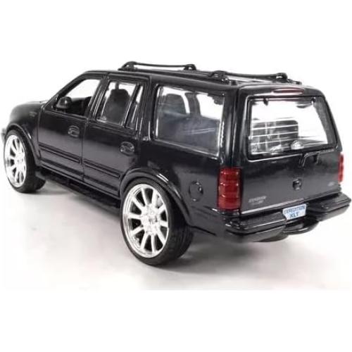 Coche Diecast 1/24 Motormax 2000 Expedición XLT Negro