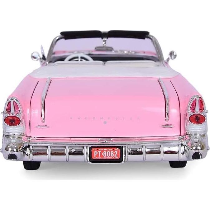 Coche Diecast 1/18 Motormax 1957 Roadmaster Convertible Rosa