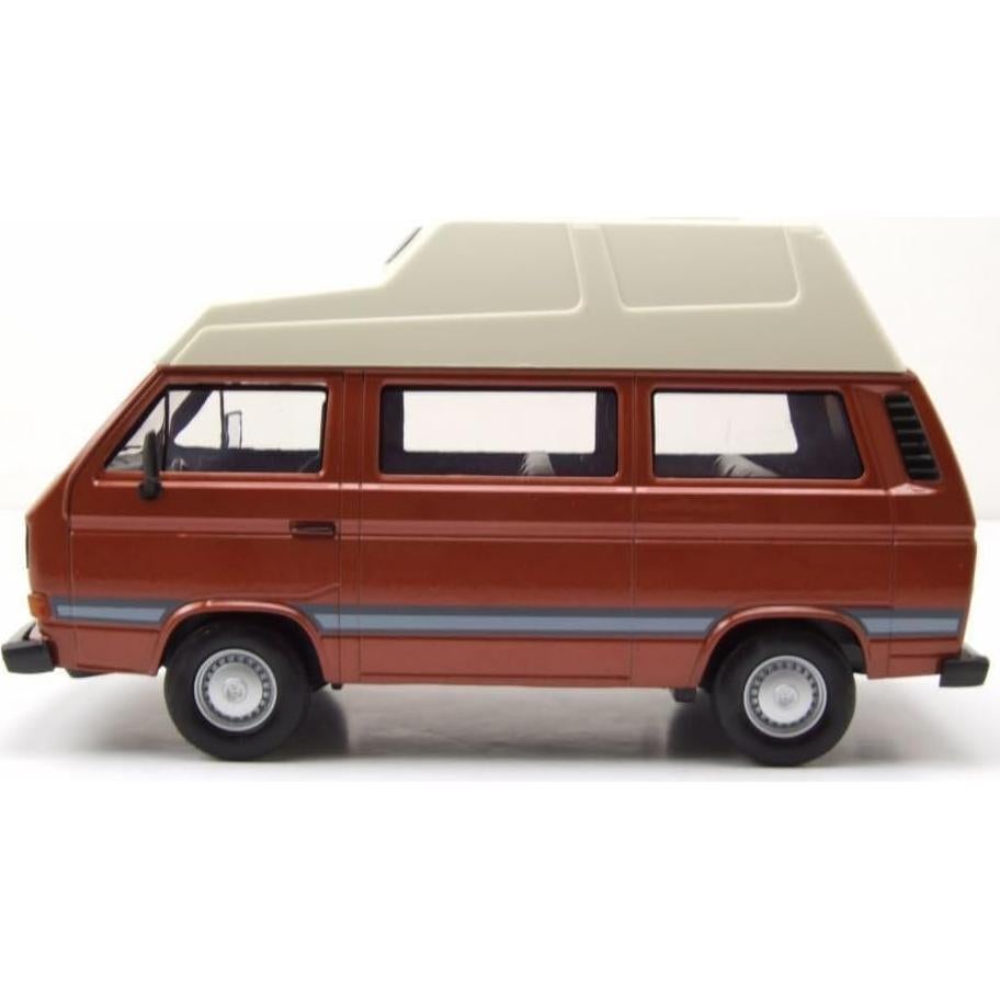 Furgoneta Camper Tipo 2 (T3) Motormax 1/24 Marrón Metálico
