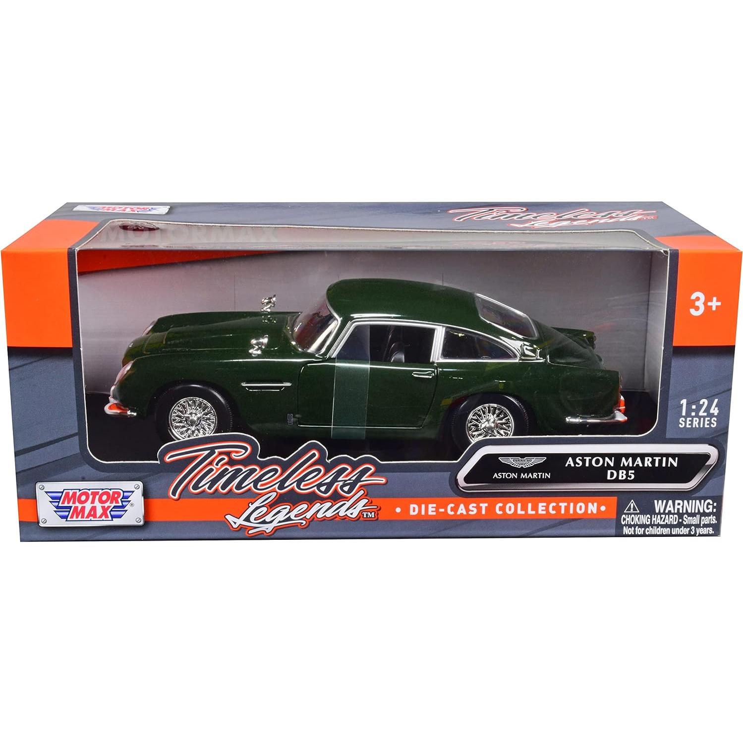 Modelo de coche DB5 RHD Verde Oscuro 1/24 Motormax
