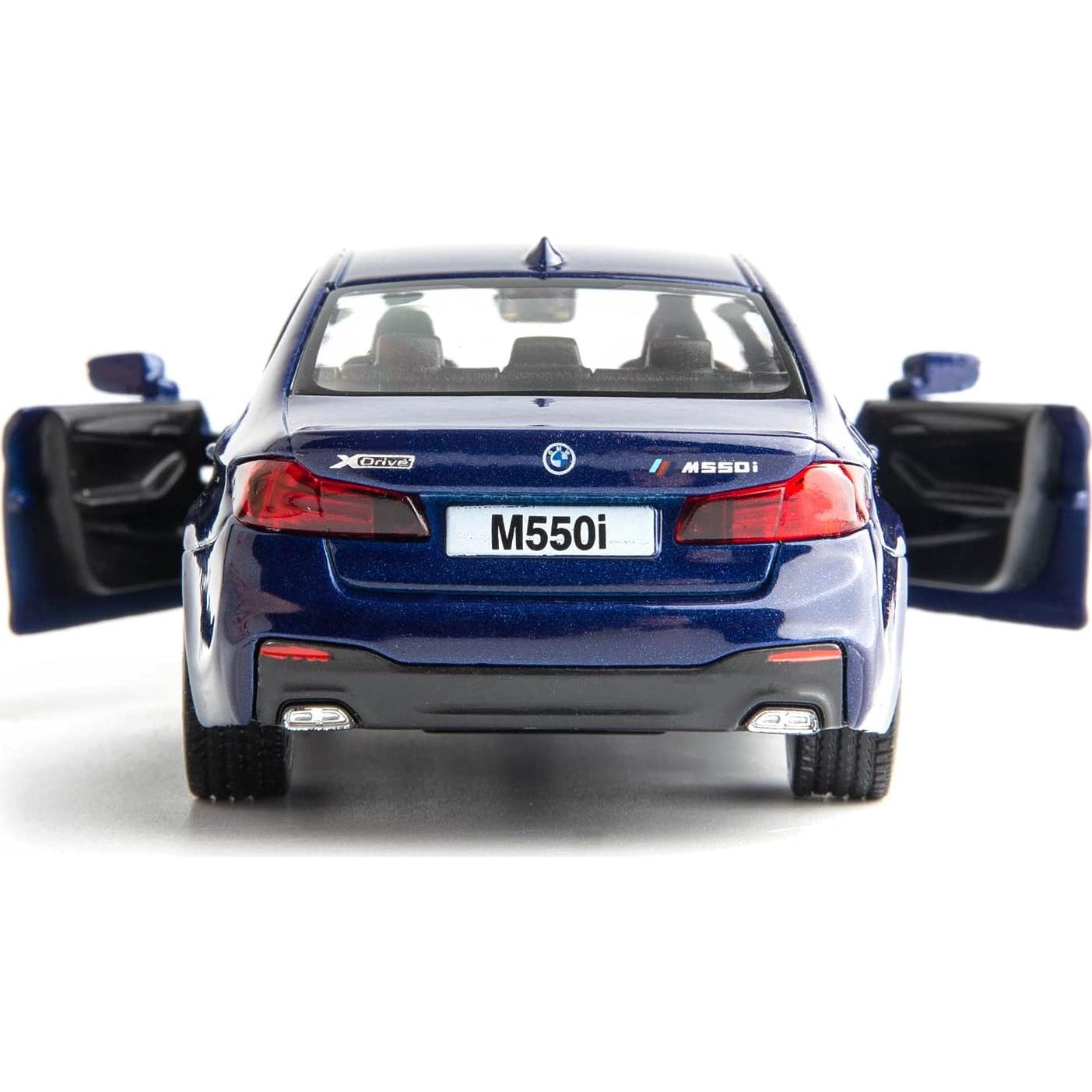 BMW M550i Coche de Juguete 1:36 Azul RMZ City