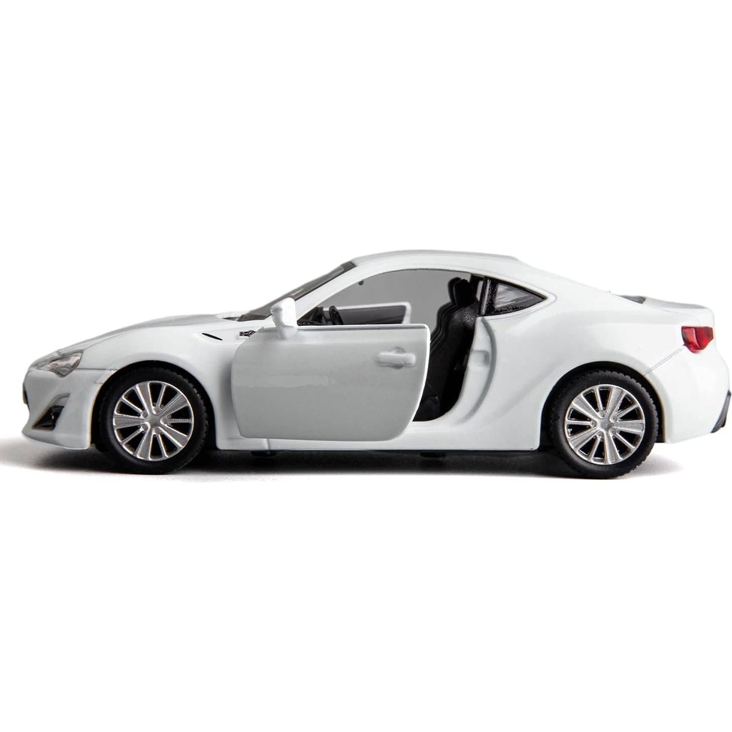 Coche Juguete Diecasting Toyota 86 Blanco 1:36 RMZ City