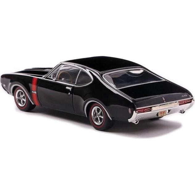 Modelo a Escala 1:43 IXO Oldsmobile 442 W-30 1970 Negro Ébano