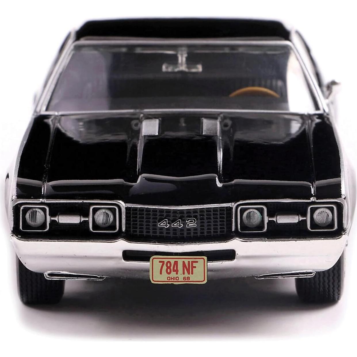 Modelo a Escala 1:43 IXO Oldsmobile 442 W-30 1970 Negro Ébano