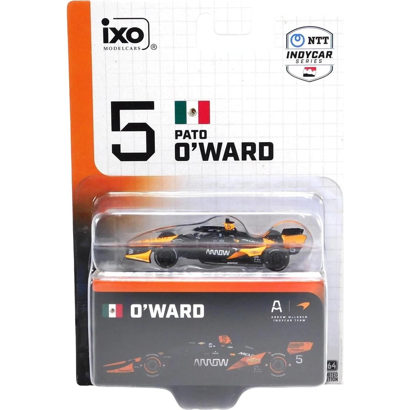 Modelo de Coche Diecast IXO 2025 Pato O'Ward 1:64