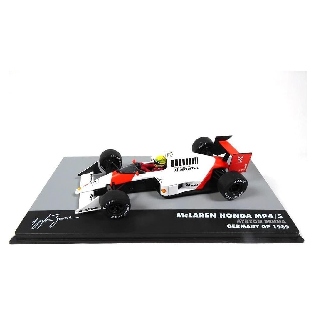 Coche de Fórmula 1 OPO 10 McLaren MP4/5 Ayrton Senna 1/43