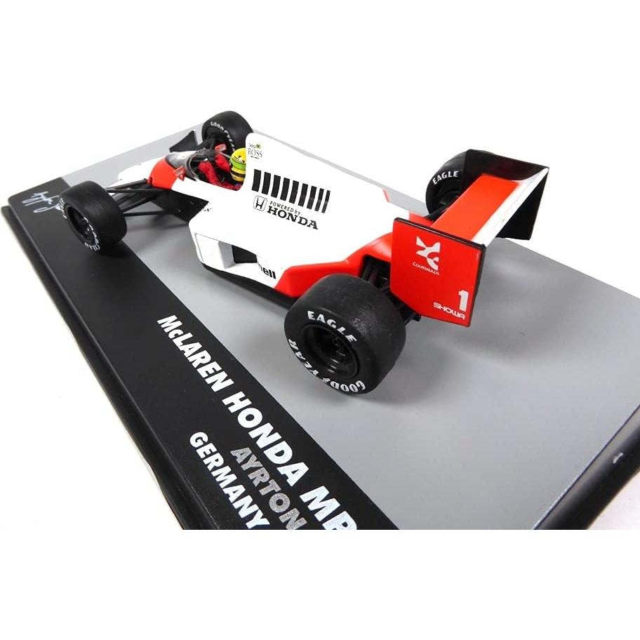 Coche de Fórmula 1 OPO 10 McLaren MP4/5 Ayrton Senna 1/43