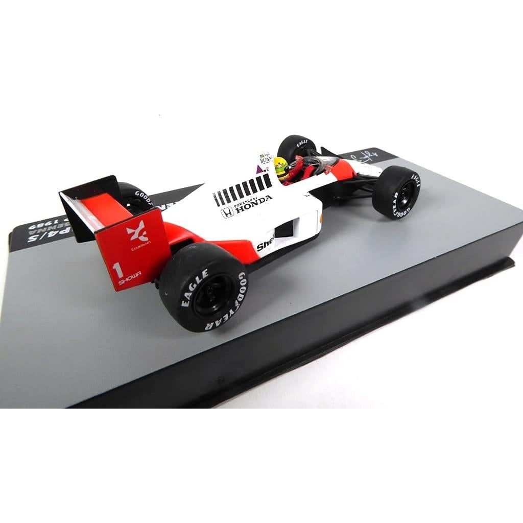 Coche de Fórmula 1 OPO 10 McLaren MP4/5 Ayrton Senna 1/43