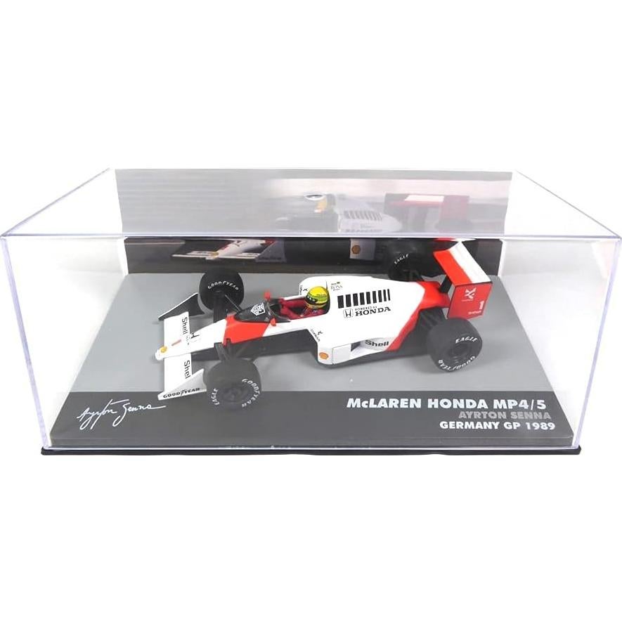 Coche de Fórmula 1 OPO 10 McLaren MP4/5 Ayrton Senna 1/43