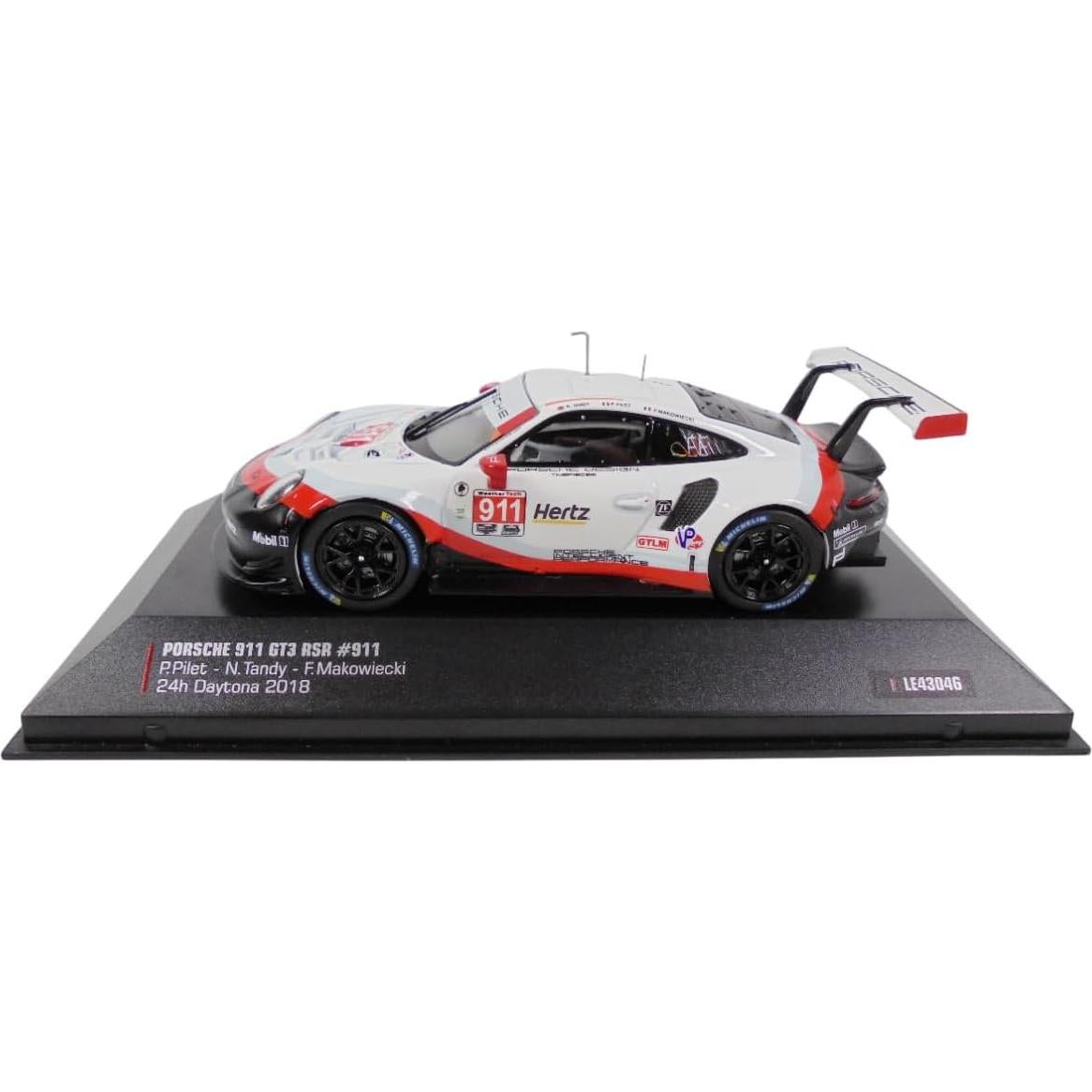 Coche Diecast OPO 10 Porsche 911 RSR 1:43 Metal