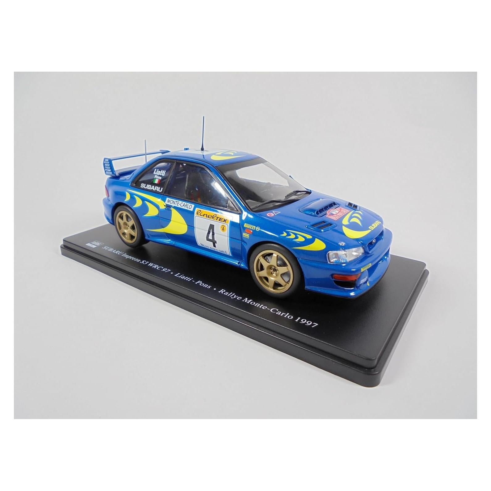 Coche a Escala 1:24 OPO 10 Subaru Impreza WRC 97 Metal