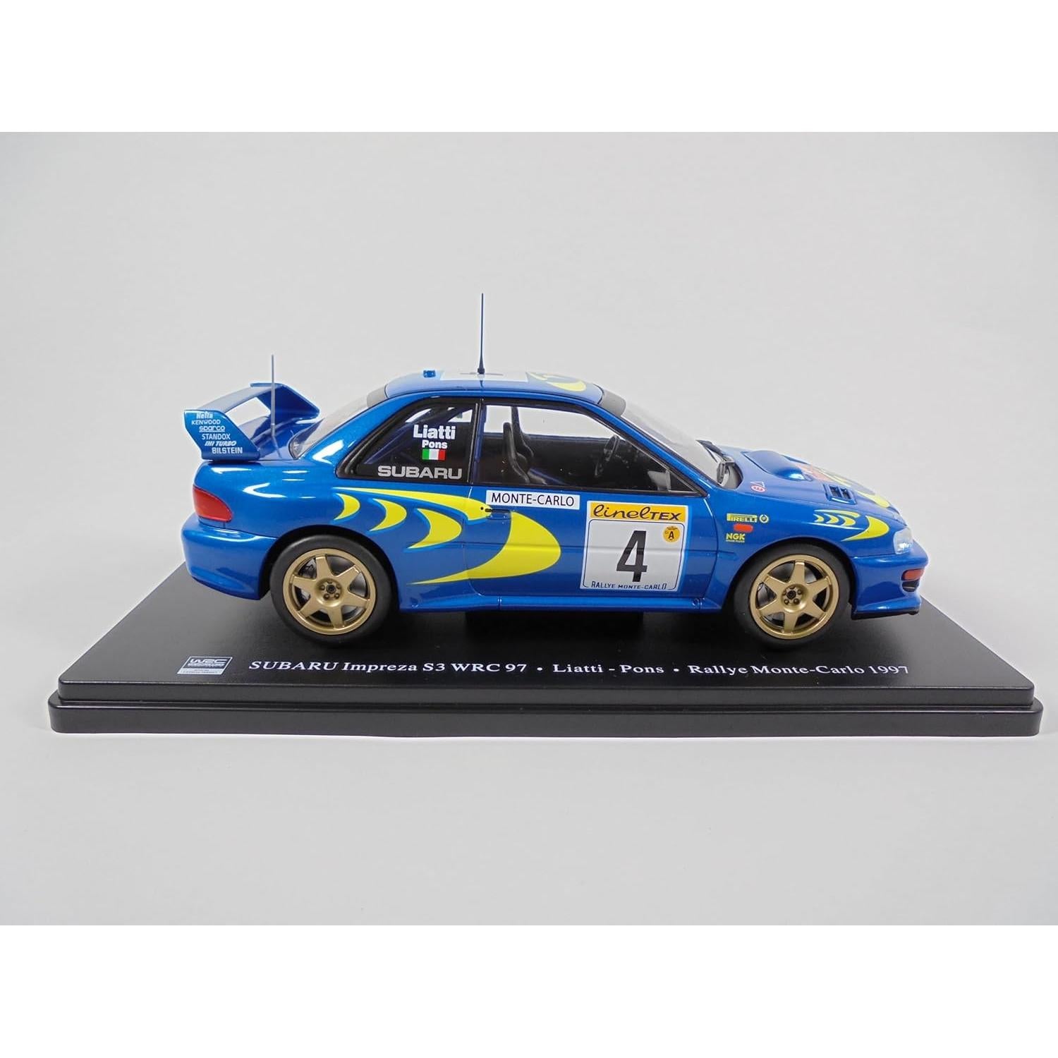 Coche a Escala 1:24 OPO 10 Subaru Impreza WRC 97 Metal