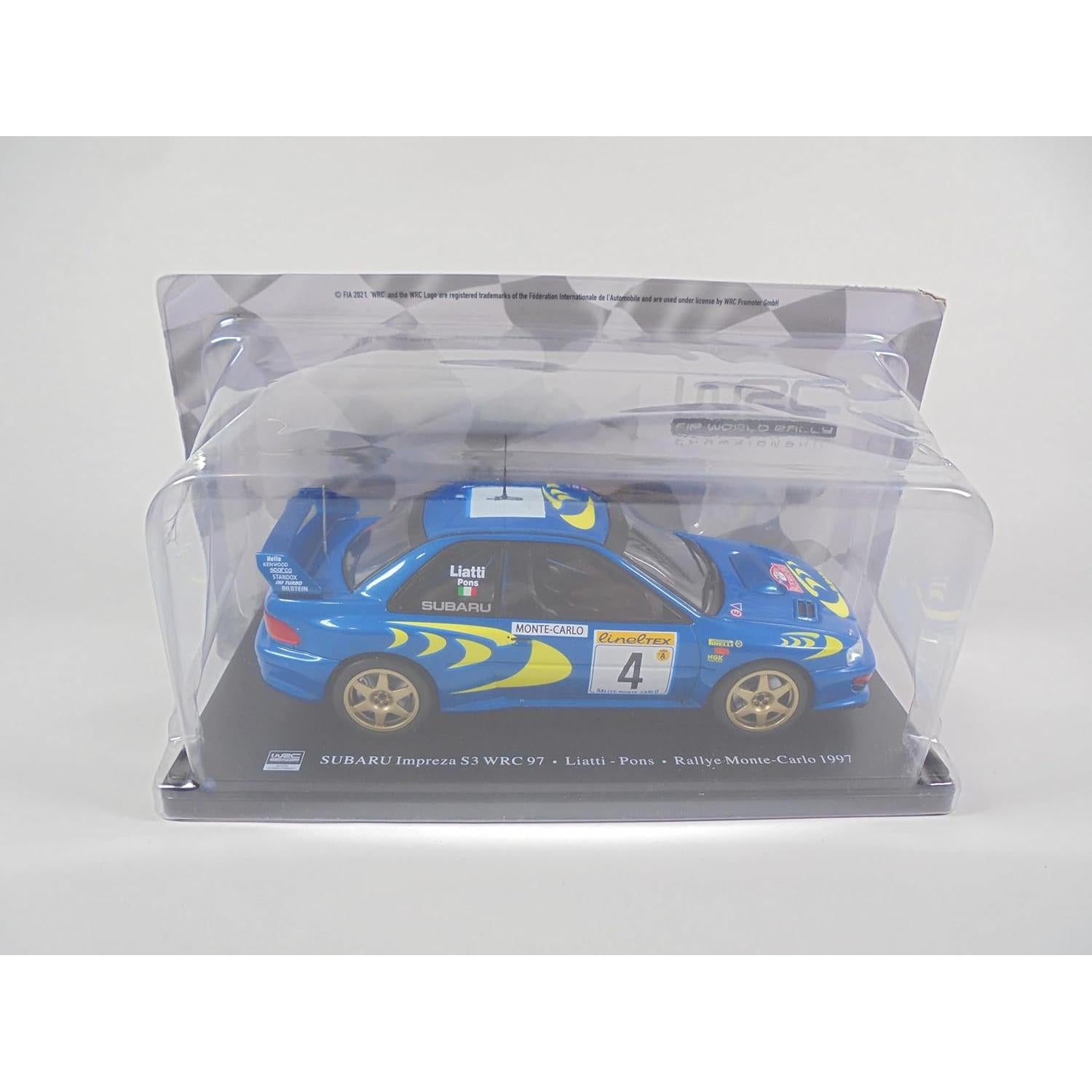 Coche a Escala 1:24 OPO 10 Subaru Impreza WRC 97 Metal