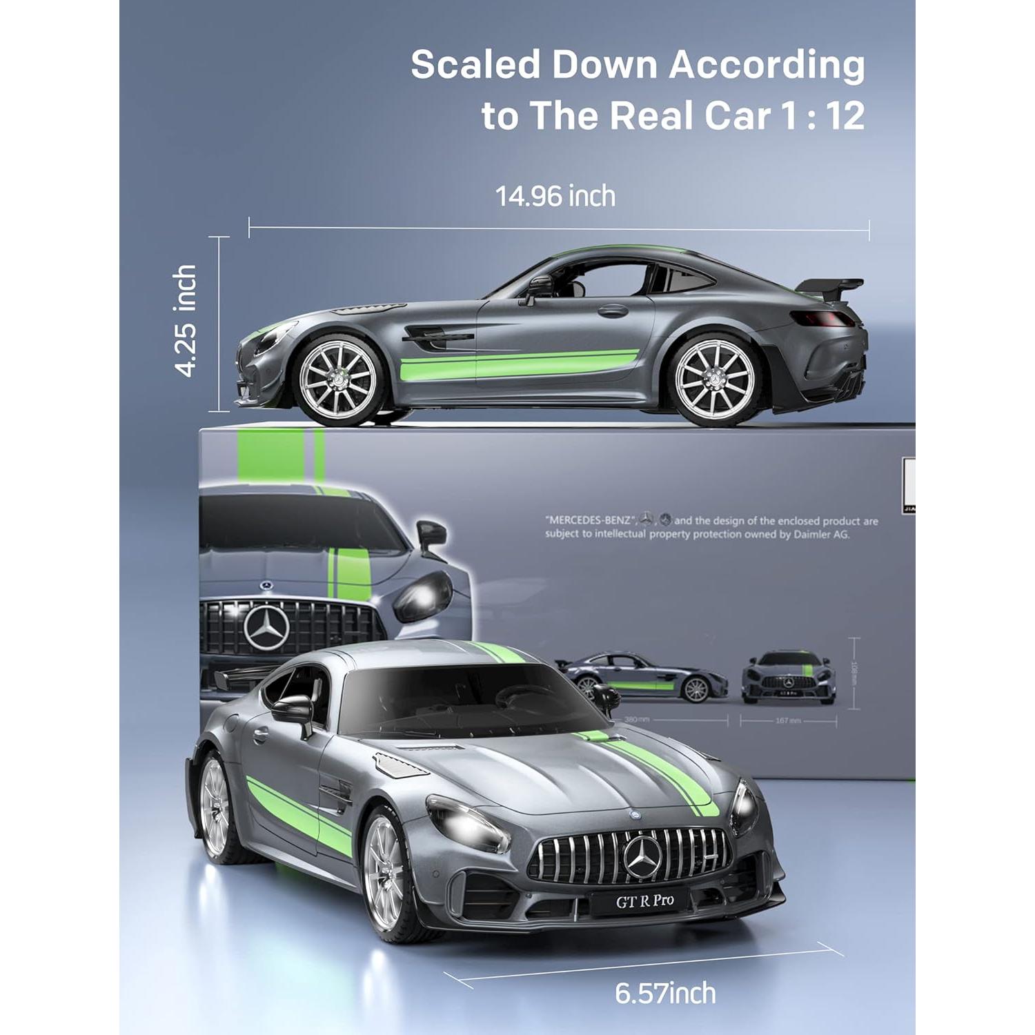 Coche RC MIEBELY Mercedes Benz GT R Pro 1/12 12 km/h