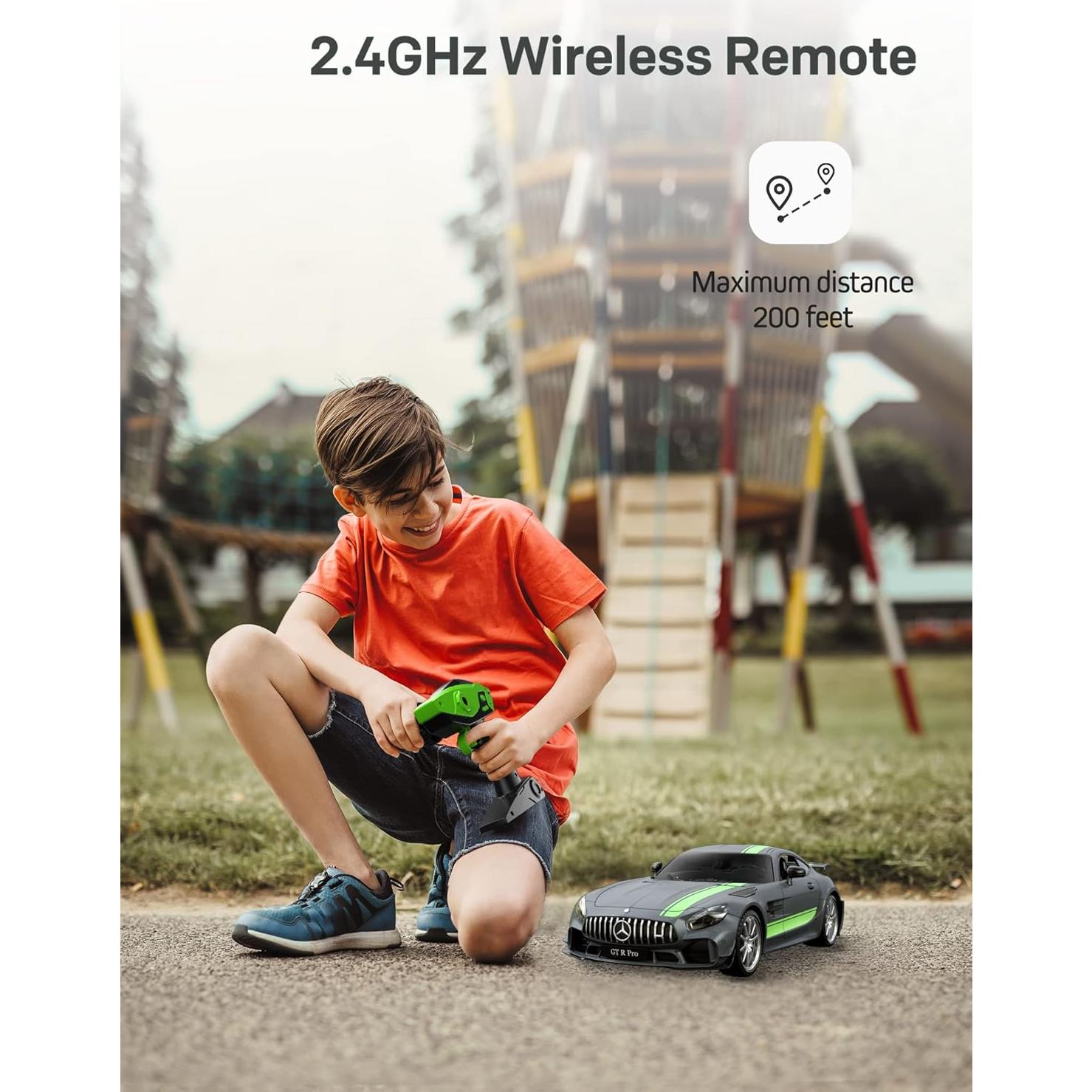 Coche RC MIEBELY Mercedes Benz GT R Pro 1/12 12 km/h