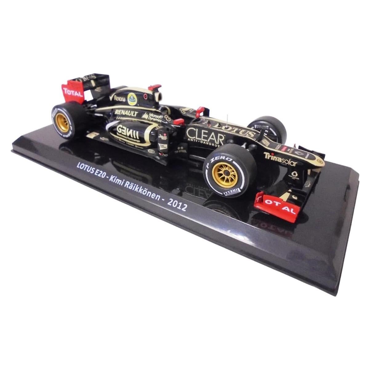 Modelo de coche de metal 1/24 OPO 10 Lotus E20 Kimi Raikkonen