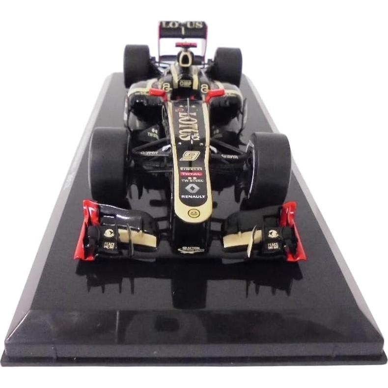 Modelo de coche de metal 1/24 OPO 10 Lotus E20 Kimi Raikkonen
