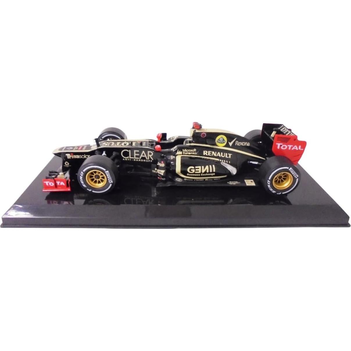 Modelo de coche de metal 1/24 OPO 10 Lotus E20 Kimi Raikkonen