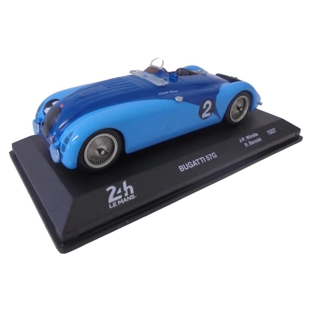 Coche a Escala 1:43 OPO 10 Bugatti 57G Le Mans 1937