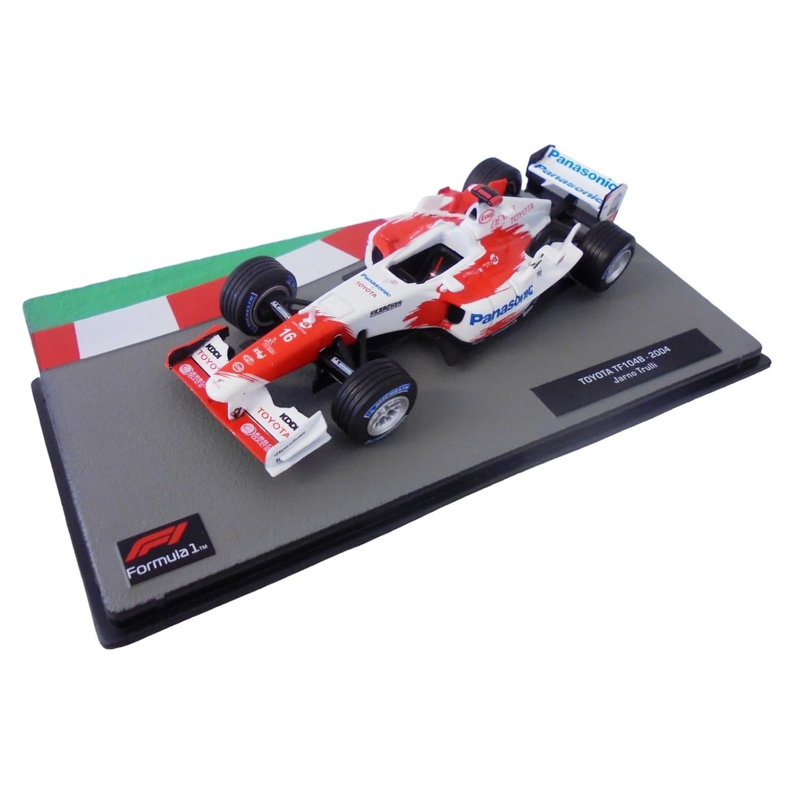 Coche en miniatura Fórmula 1 Ixo Toyota TF104B 2004 1/43