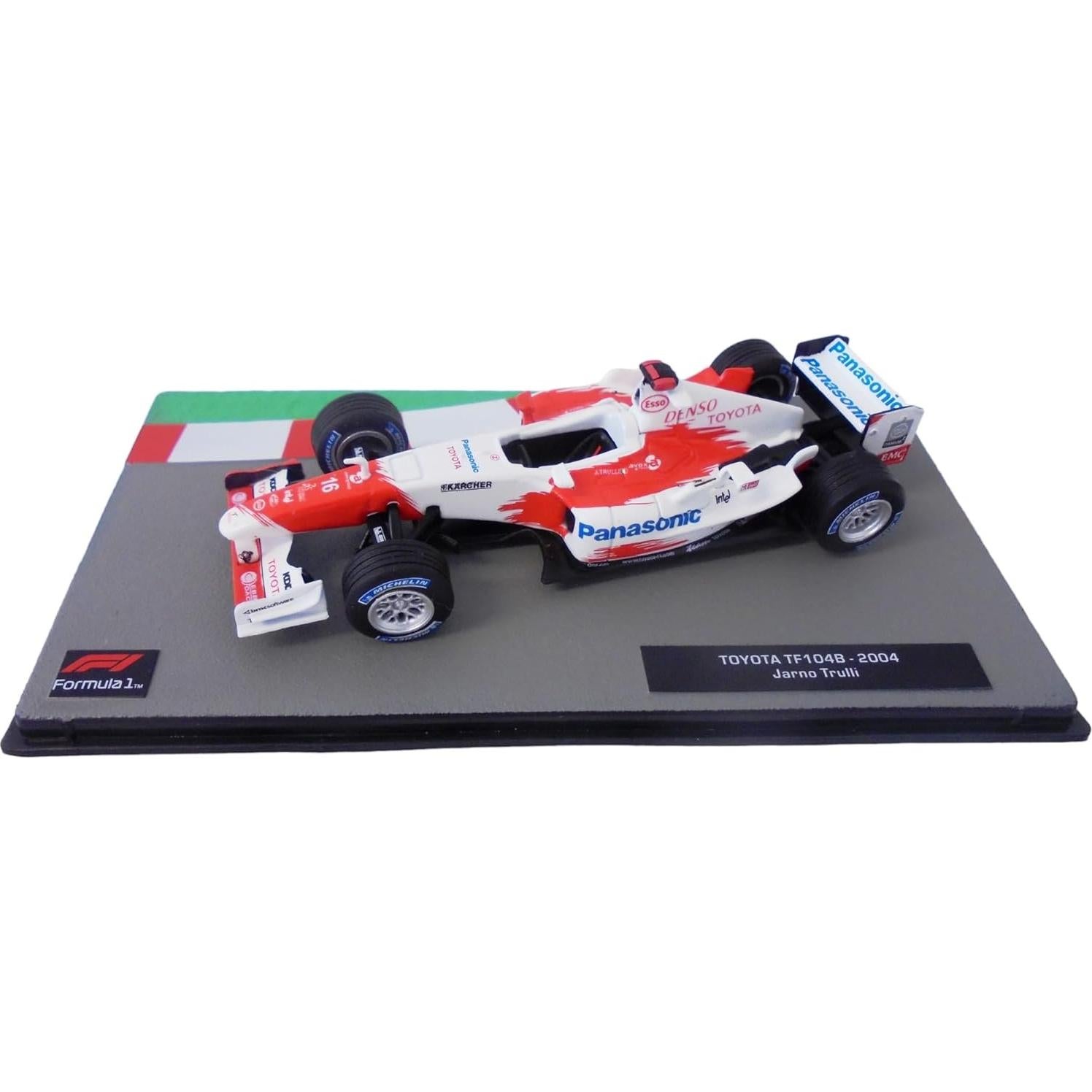 Coche en miniatura Fórmula 1 Ixo Toyota TF104B 2004 1/43