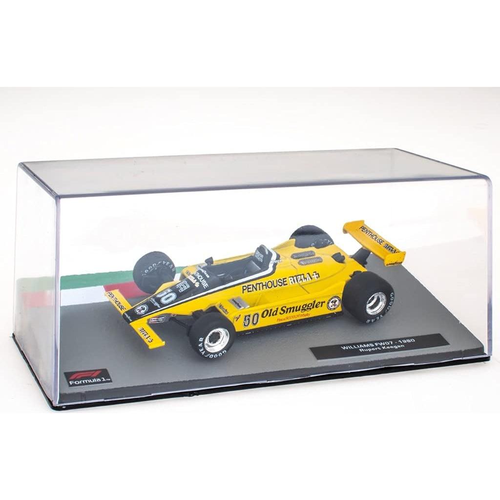 Coche de Fórmula 1 OPO 10 Williams FW07 1:43 Metal