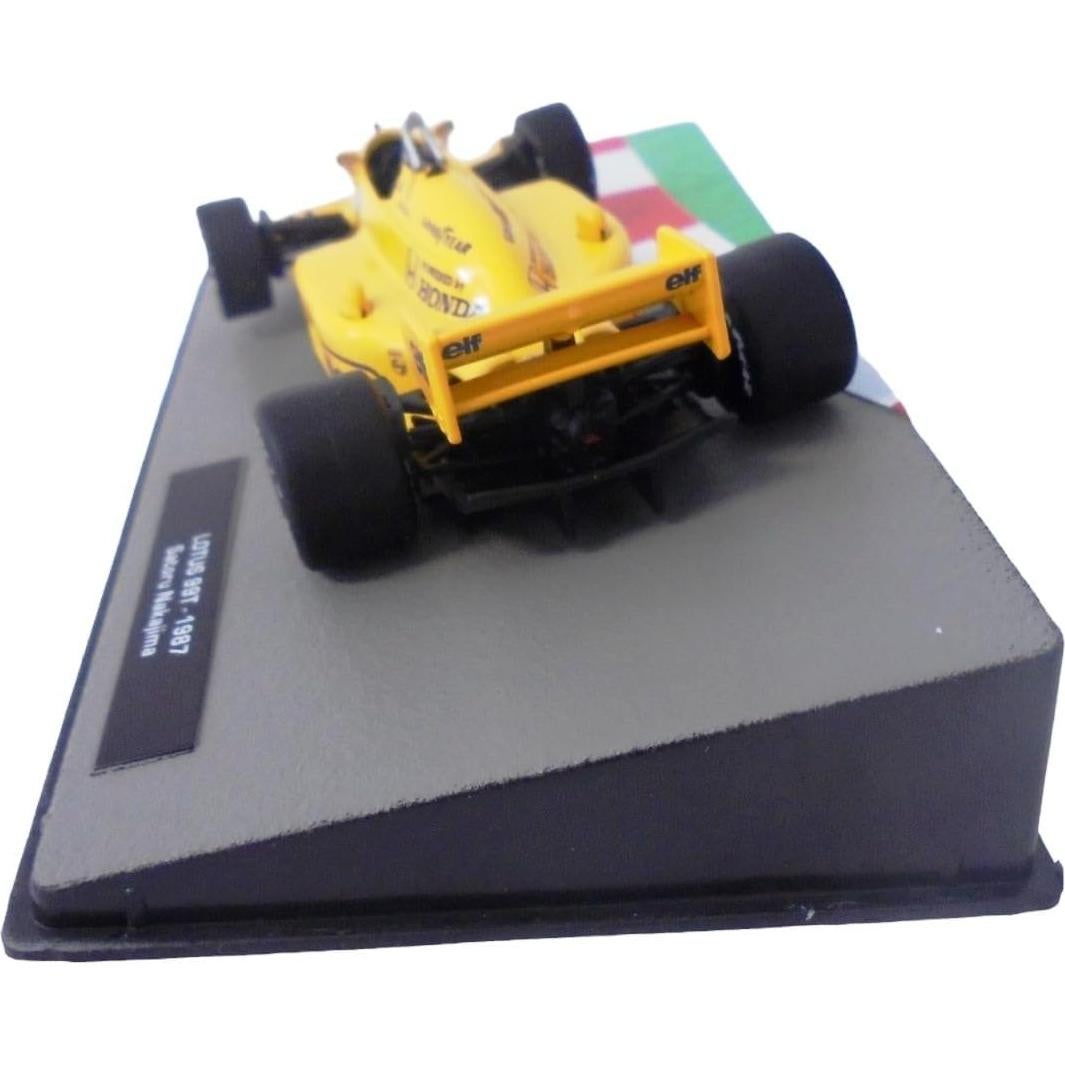 Coche Miniatura Fórmula 1 OPO 10 Lotus 99T 1/43