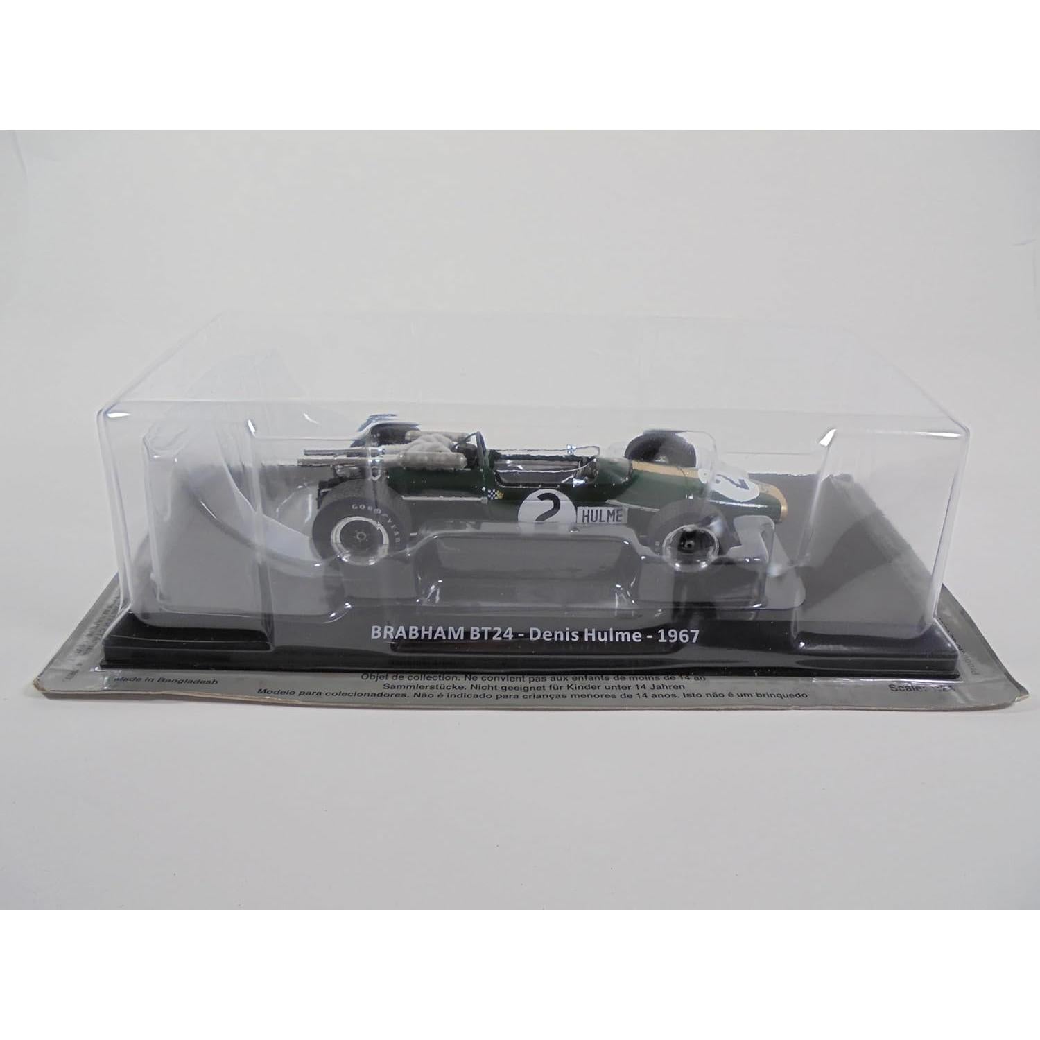 Coche de metal 1/24 Brabham BT24 Denis Hulme 1967