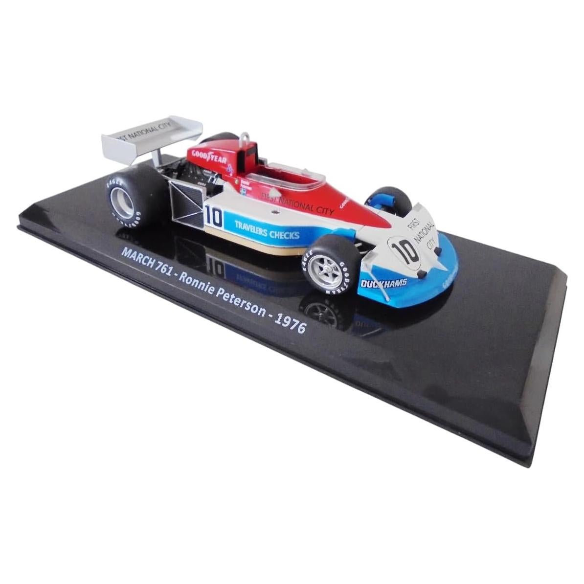 Coche de metal 1/24 Fórmula 1 OPO 10 March 761 1976