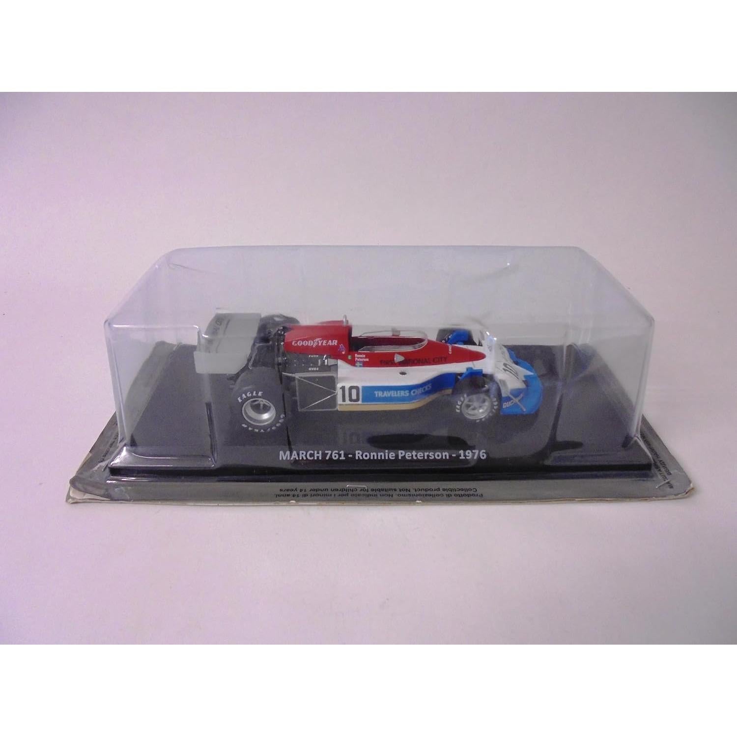 Coche de metal 1/24 Fórmula 1 OPO 10 March 761 1976