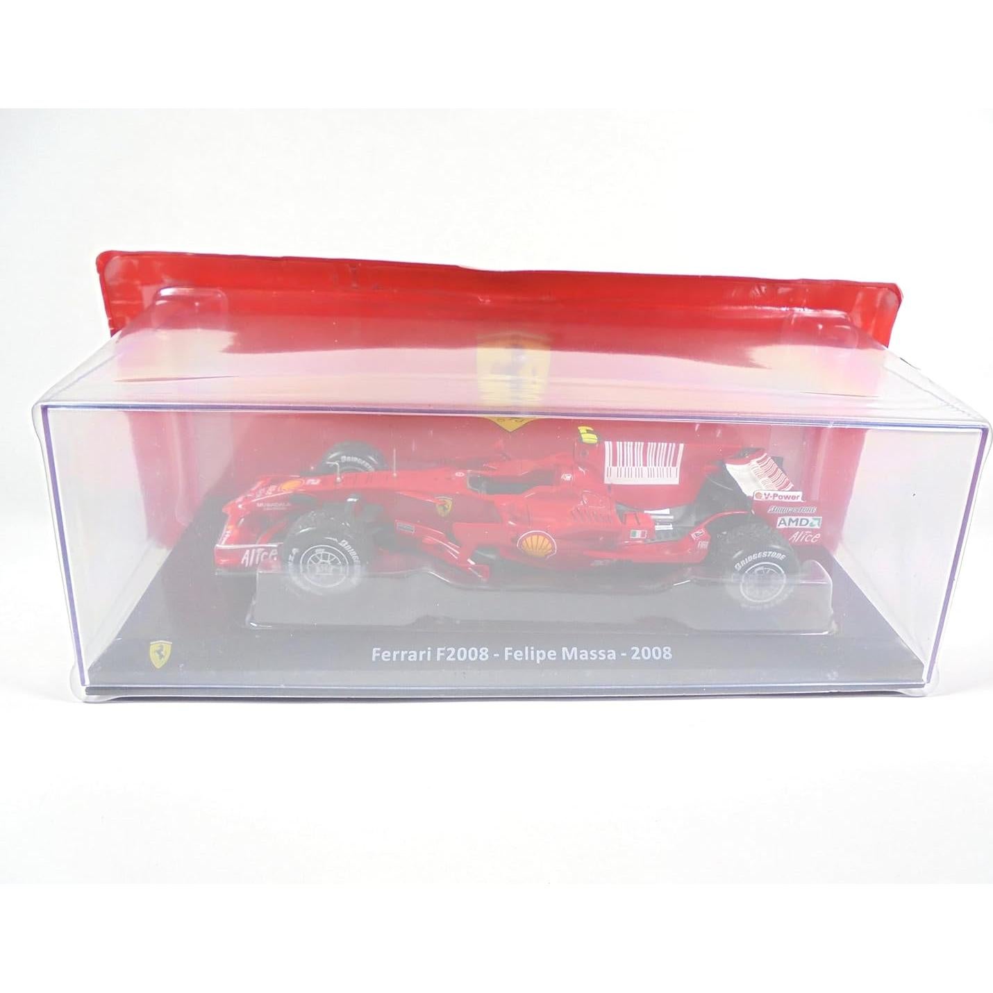 Coche Diecast 1/24 OPO 10 Ferrari F2008 Felipe Massa