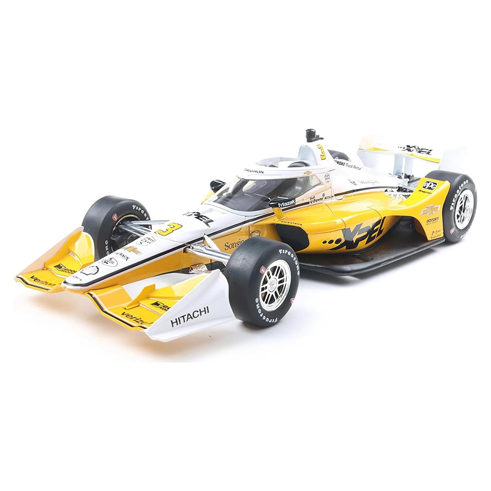 Modelo de Coche Diecast IXO #3 Scott Mc Laughlin 1/18 2025