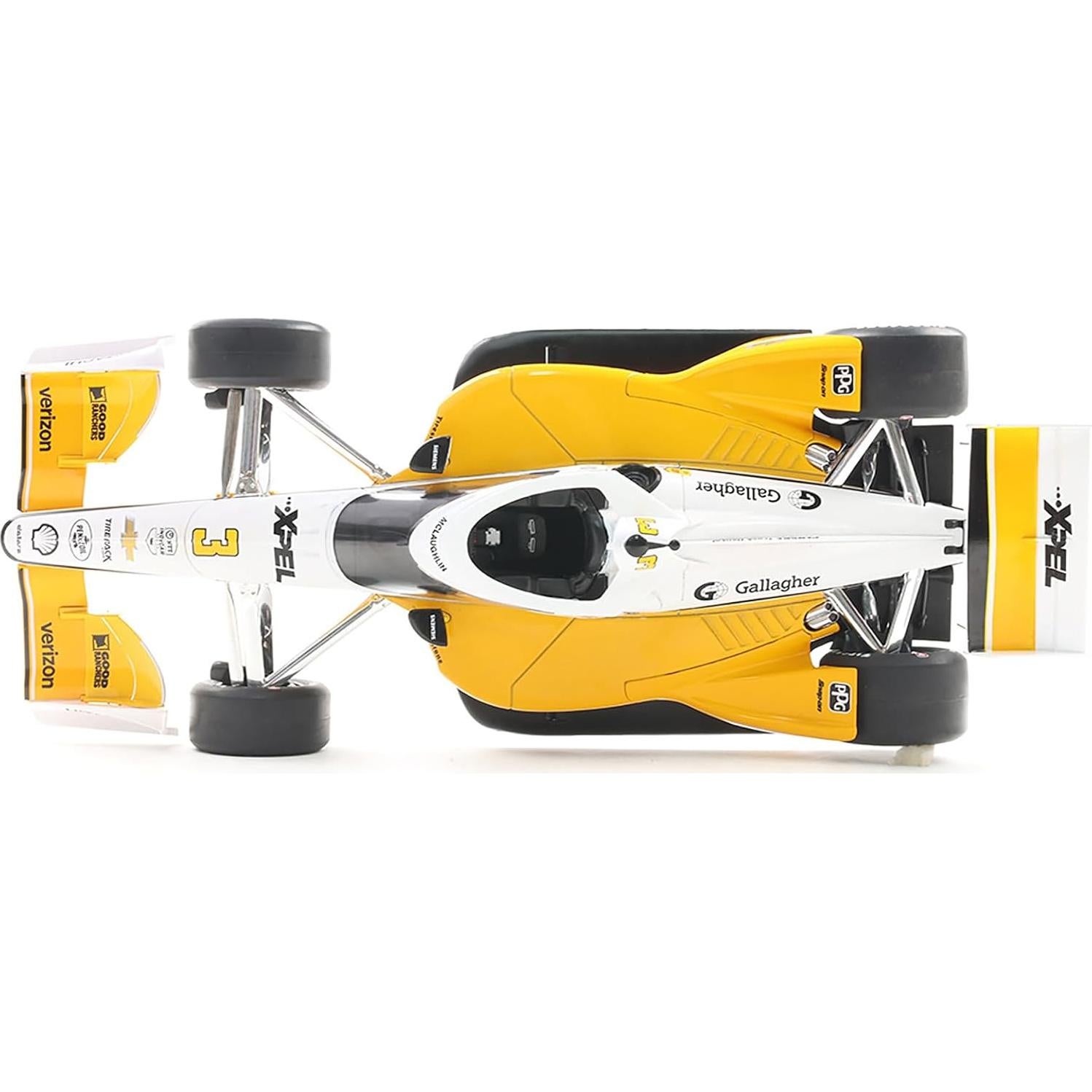 Modelo de Coche Diecast IXO #3 Scott Mc Laughlin 1/18 2025