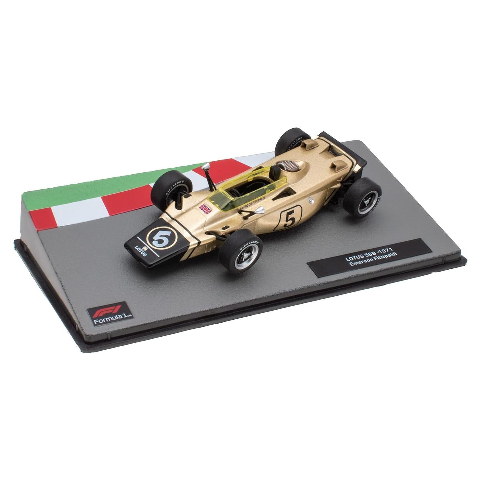 Coche en miniatura Fórmula 1 OPO 10 Lotus 56B 1/43