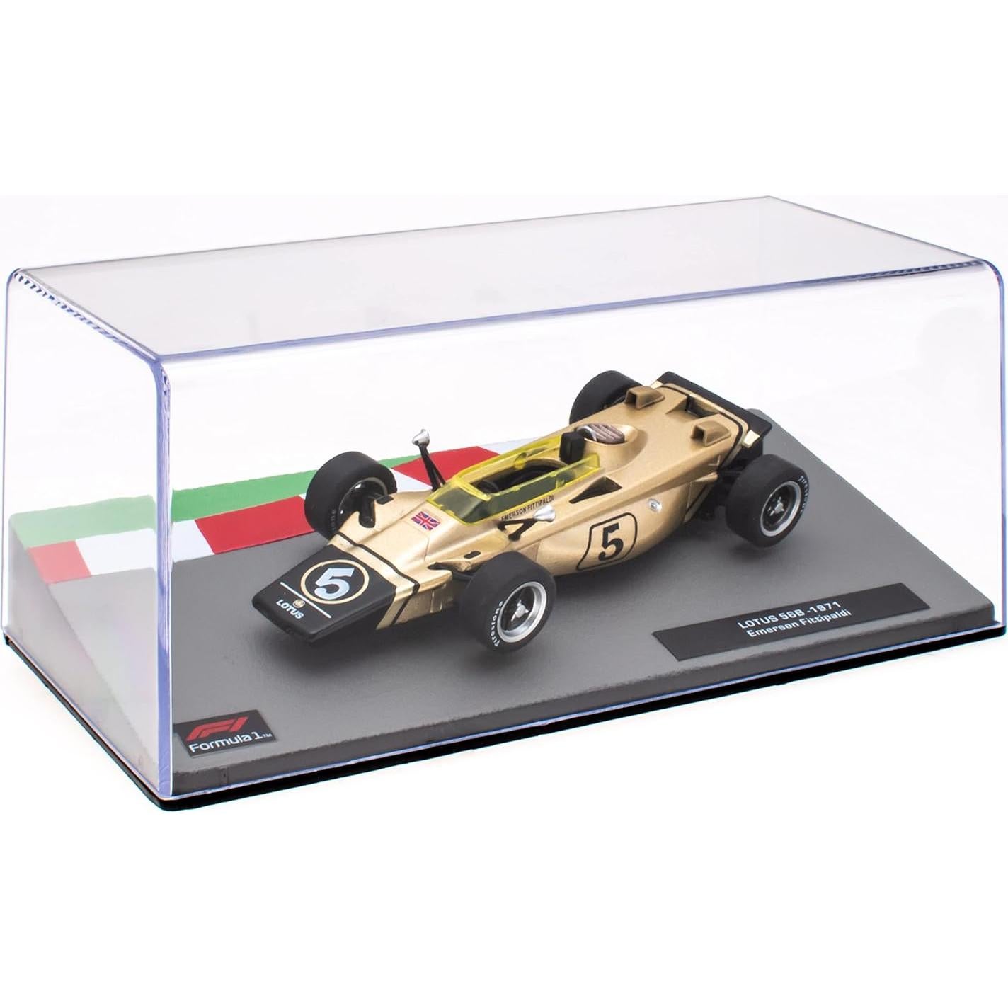 Coche en miniatura Fórmula 1 OPO 10 Lotus 56B 1/43