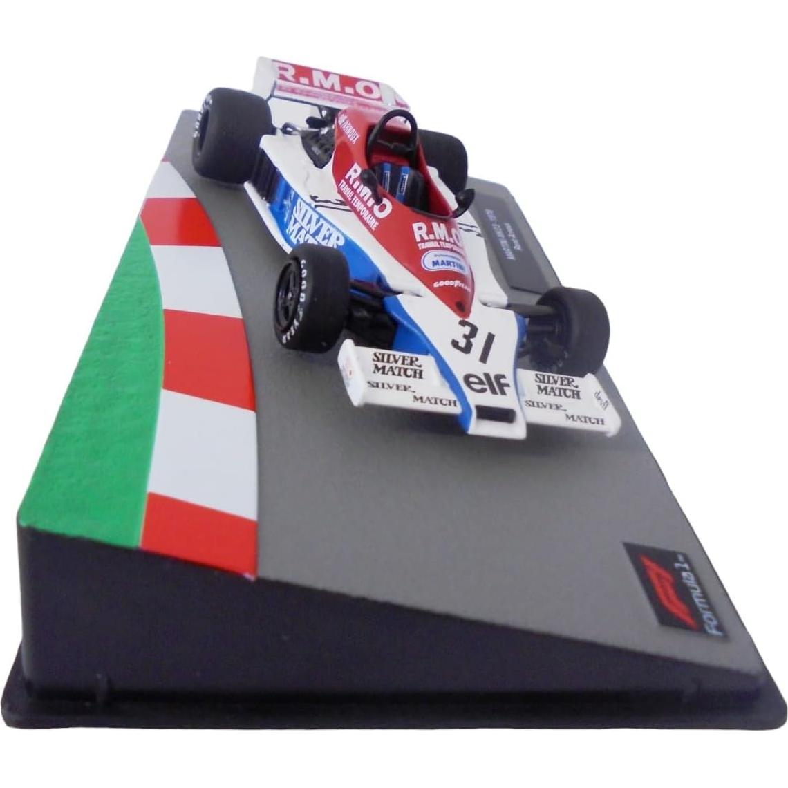 Coche en miniatura OPO 10 Fórmula 1 1/43 Martini MK23