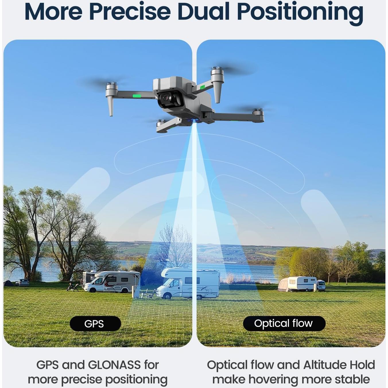 Dron Holy Stone HS440G 4K con cámara y GPS para adultos