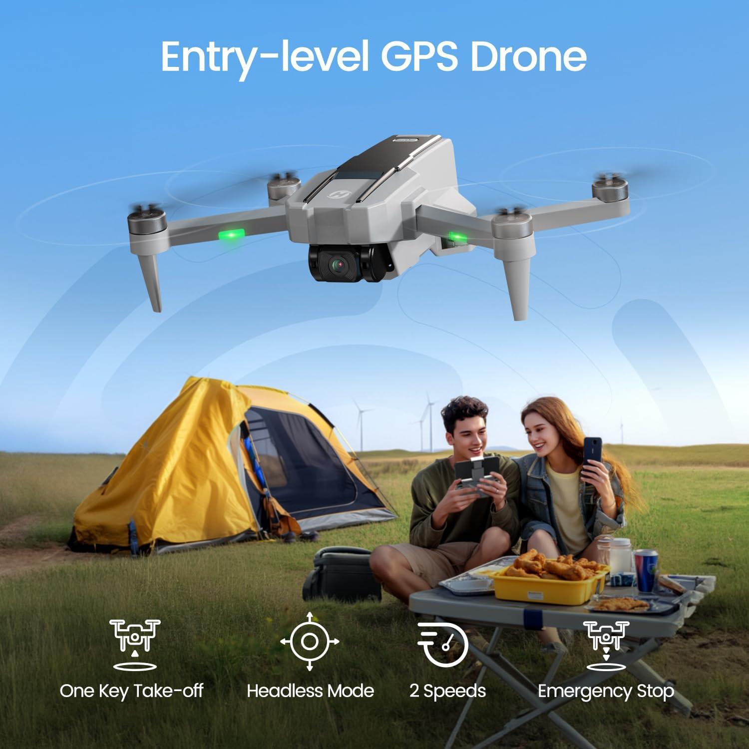 Dron Holy Stone HS440G 4K con cámara y GPS para adultos