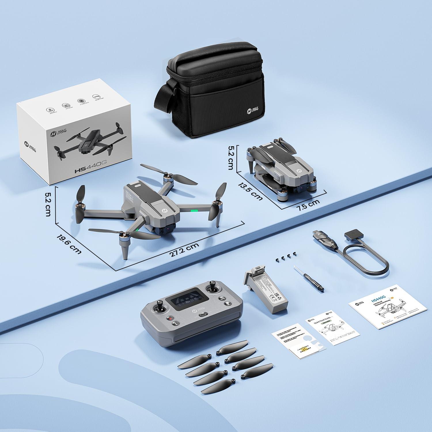 Dron Holy Stone HS440G 4K con cámara y GPS para adultos
