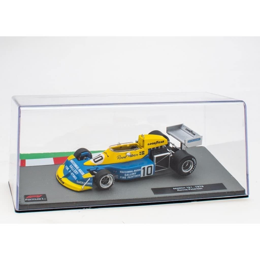 Modelo de coche Fórmula 1 OPO 10 FD160 1/43 metal