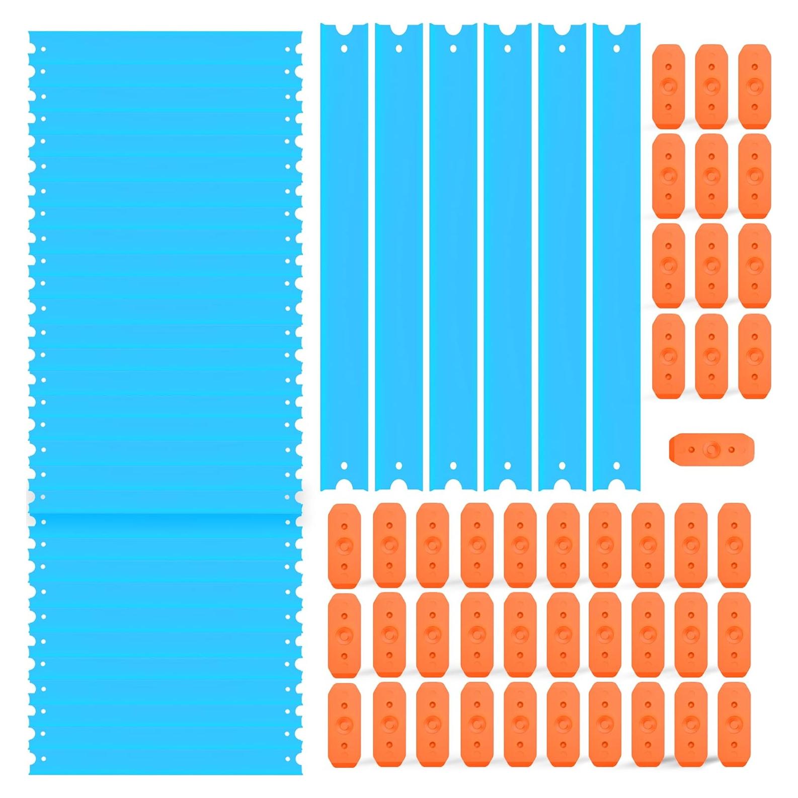 Conjunto de Pista Hot Wheels 86 Piezas 12 Metros Azul