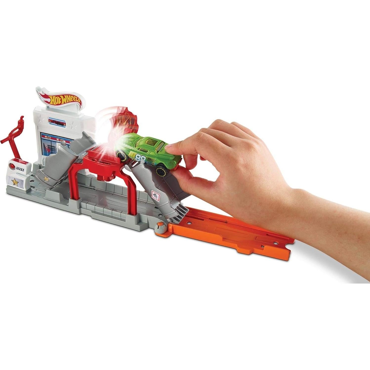 Juego de Plegado Hot Wheels Blaze Blast con Vehículo